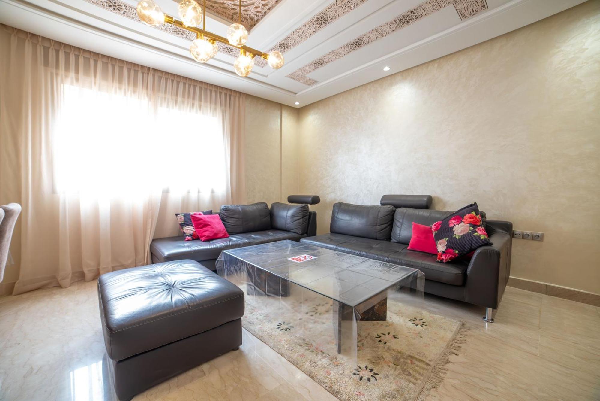 Luxury Seafront Apartment 101Sqm With Wi-Fi And Parking Agadir Exterior photo